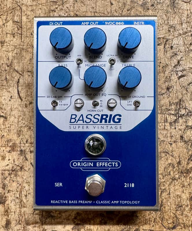 Origin Effects Bassrig Super Vintage
