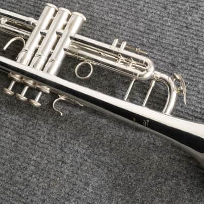 Bach Stradivarius Model 37 Bb Trumpet Silver-Plated image 2