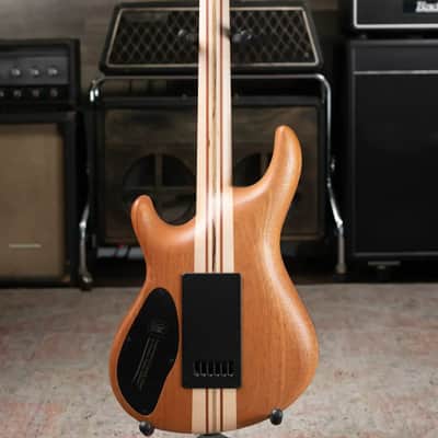 Mayones NAMM Regius 4Ever 6 – Master Grade Myrtlewood Burl with Mayones HISCOX Case image 11