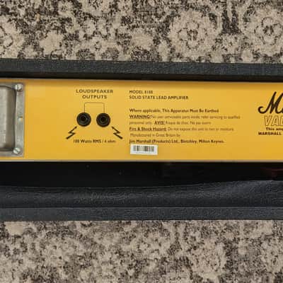 Marshall Valvestate 100V Model 8100 100-Watt Guitar Amp, Fresh Caps/Pots/Service image 4
