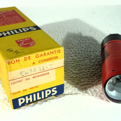 Vintage EM34 / 6CD7 Tuning indicator, PHILIPS 1967, New, NOS, perfect. image 3