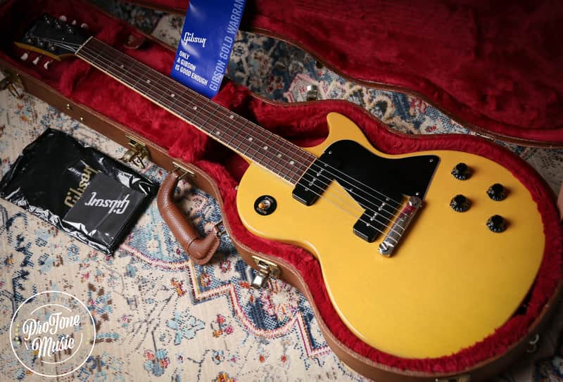 2019 Gibson USA Les Paul Special P90 TV Yellow image 1