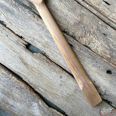 Guitar Mill S-Style Replacement Neck / 1 pc. Roasted Maple / Black Binding (#GIN-2520) image 14