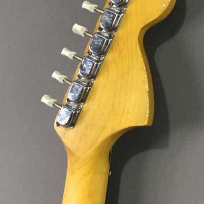 Lefty Boutique Vintage Custom Relic “Musicmaster II” Dakota Red Nitro Lacquer Musikraft 24” Short Scale HSC image 12