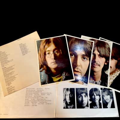 1968-70 Apple Records The Beatles White Album | Embossed SWBO-101 | Rare Unplayed | Scranton PA | Collectors Piece image 7