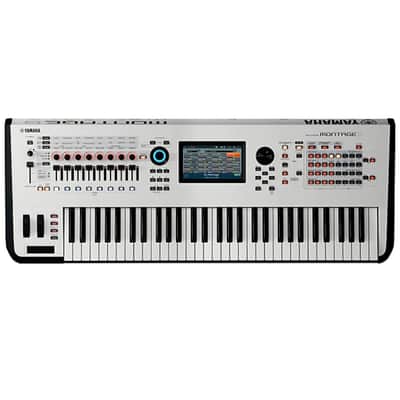Yamaha Montage 6 61-Key Synthesizer / Workstation in White