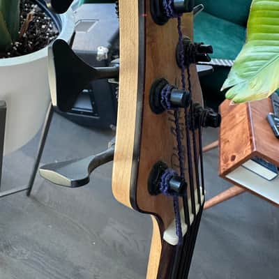 Rob Allen MB-2 5 strings Flamed Koa top image 5