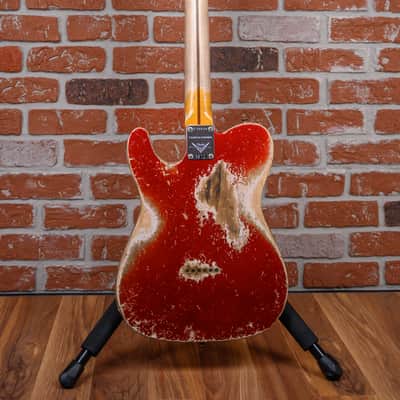 Fender Custom Shop LR25 1957 Telecaster Super Heavy Relic Aged Candy Apple Red 2025 w/OHSC image 8