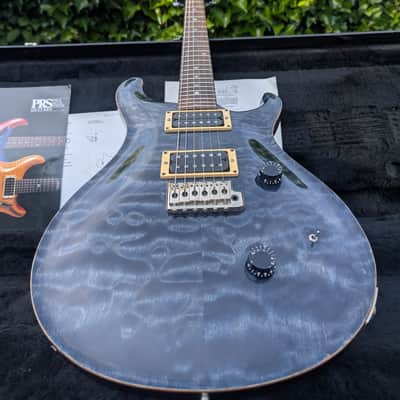PRS Custom 24 1987 - Whale Blue - 10 top - Moons image 1