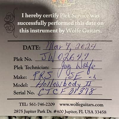 PRS SE Hollowbody Standard 2022 - Blue image 7