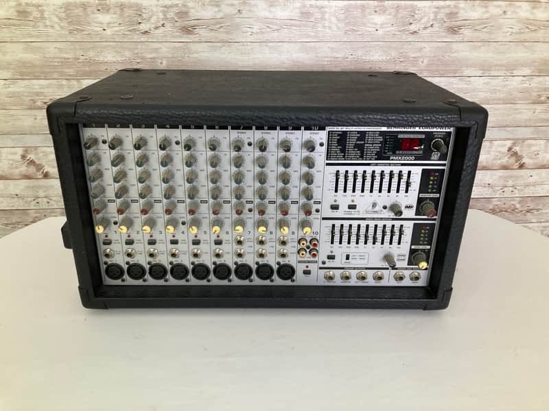Behringer Europower PMX2000 2x250-Watt Stereo Powered Mixer with