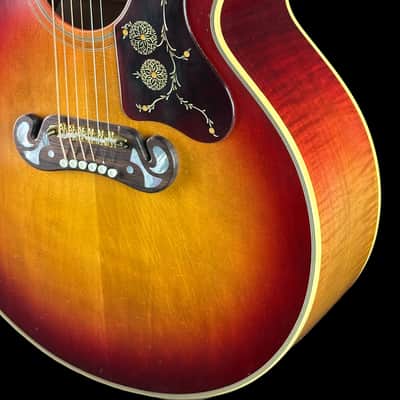 Used 2024 Gibson Custom Shop Jimmy Page Collector's Edition "Signed" 1964 SJ-200 Murphy Lab Light Aged Cherry Tea w/case TSU25248 image 12