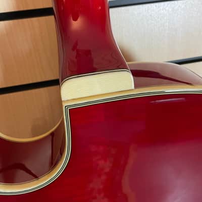 Ibanez GB10SEFM-SRR George Benson Signature Sapphire Red Electric Guitar image 14
