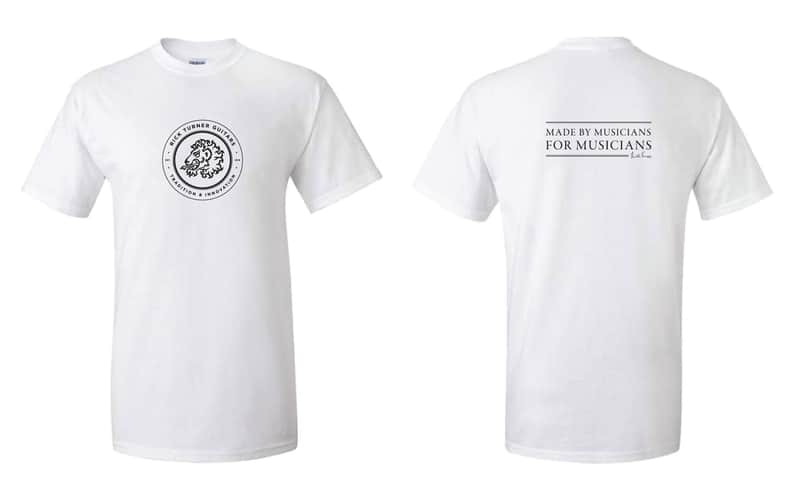 Rick Turner Rick Turner Guitars T-Shirt XXL - White Bild 1