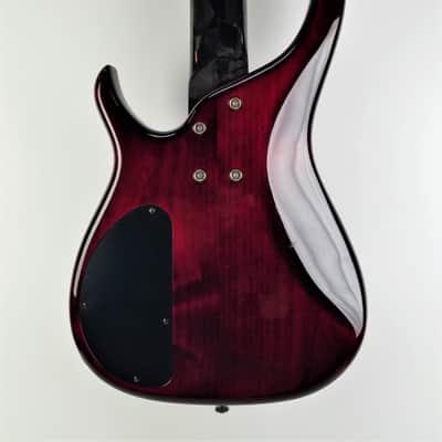 Modulus Quantum Five-String 2004 Transparent Cherry W/ OHSC image 3