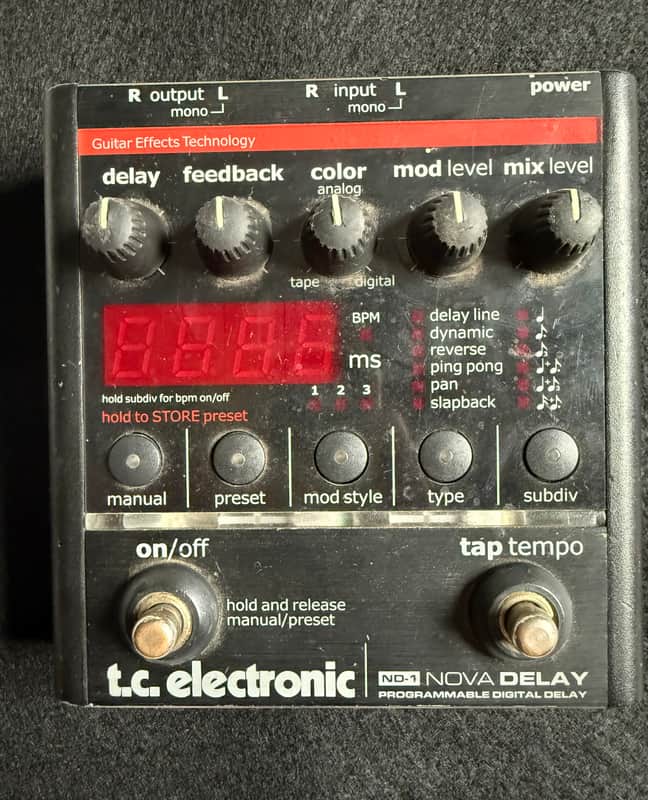TC Electronic ND-1 Nova Delay