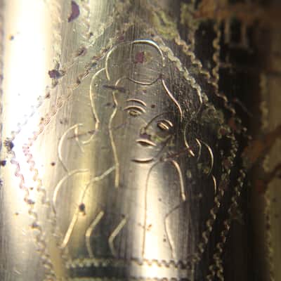 A Vintage 1950?Conn 6M ( Naked Lady) Alto Saxophone in a Hard Case   # 18 S image 14