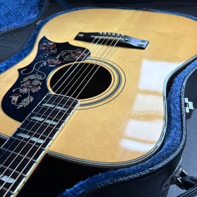 1977 Yamaha FG-401W – MIJ, Ebony fingerboard & Bridge, Excellent image 16