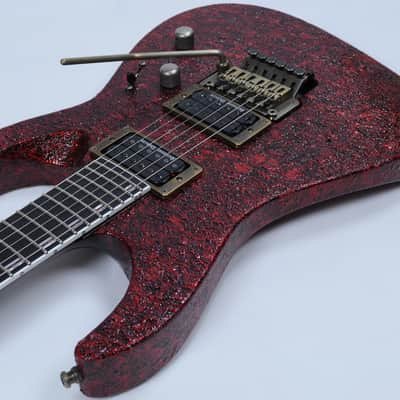 ESP M-II Exhibition Japan Custom Shop Guitar in Scab Finish image 5