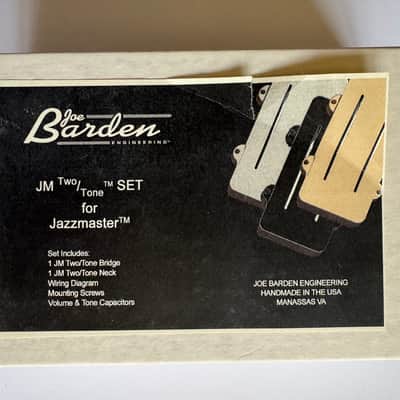 Joe Barden "JazzMaster" (JM) TwoTone™ Pick-Ups, 2010 - 2011 - White image 2