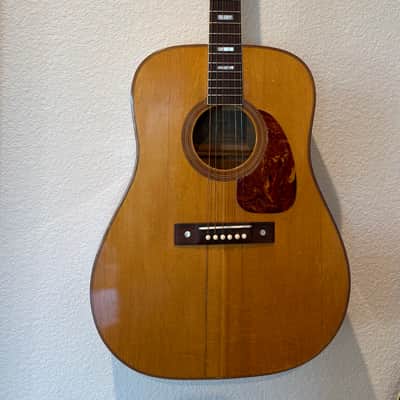Morales M-50 Zen-On D-35 Type Solid Top MIJ Lyre Bird 1970's | Reverb