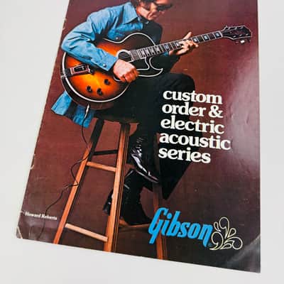 Gibson 5-Piece Instrument Series Brochure Pack – B.B. King, Roy Clark, Bill Withers & More 1975 image 6