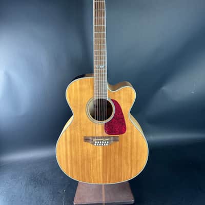 Takamine GJ72CE-12 NAT G70 Series 12-String Jumbo Cutaway Acoustic/Electric Guitar 2010s Natural Gloss image 2