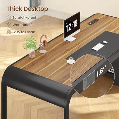 70.9" Executive Music Production Desk – Luxury Studio Command Workstation image 2