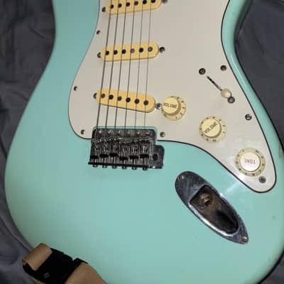 Fender 1962 Stratocaster Reissue ST62 1990 - Sonic Blue MIJ Fujigen image 5