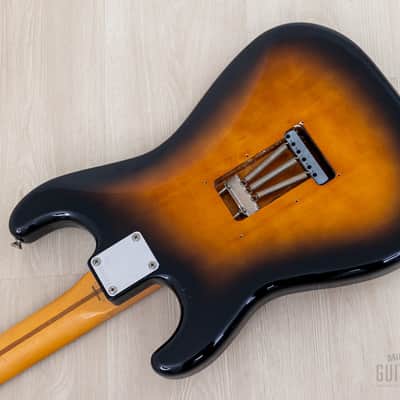 1987 Fender Stratocaster ‘57 Vintage Reissue ST57-55 Sunburst 100% Original w/ Case, Japan MIJ Fujigen image 14