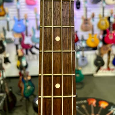 Fender Standard Jazz Bass, Laurel Fingerboard, White Pickguard, Olympic White image 8