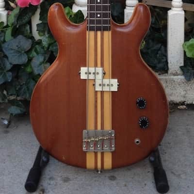 Memphis 1984 Bass set neck Walnut MIJ Japan Matsumoku with Orig. Case + FREE SHIPPING image 7