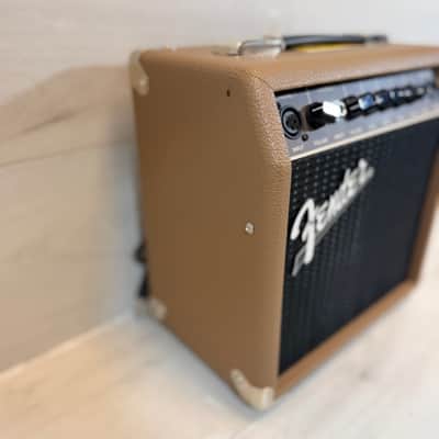 Fender Acoustasonic 15 15W 1x6 Acoustic Guitar/Vocal Combo Amp Recent Production image 5