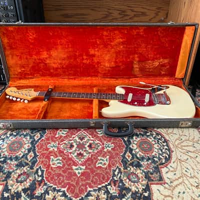 Fender Mustang - 1966 - Olympic White - All Original w/OHSC image 14