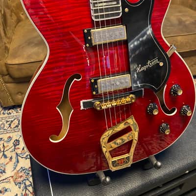 Hagstrom 67’ Viking II “Elvis Come Back Special 68” Replica Free Case image 6