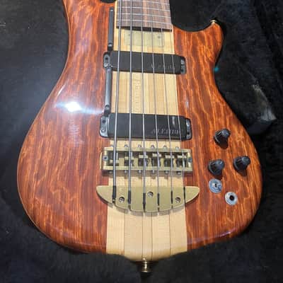 1993 Alembic Essence 6 String Fretless - Bubinga - with OHSC image 7