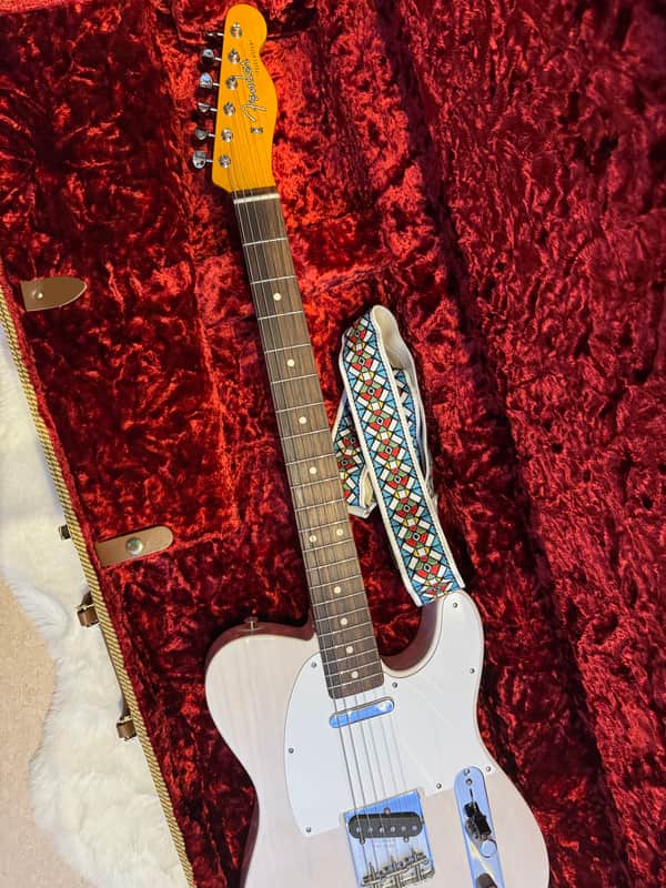 Fender Jimmy Page Mirror Telecaster 1959 - White Blonde Lacqueur Finish