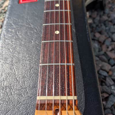 1993 Fender Stratocaster 40th Anniversary Aluminum Anodized Gold Body Limited Edition RARE! image 14