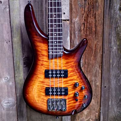 Ibanez SR400EQM-DEB Standard Soundgear Bass - Dragon Eye Burst image 1