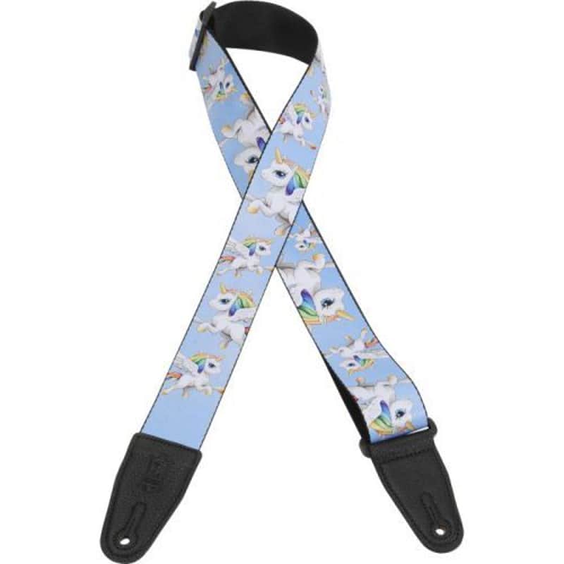 Levy's "Unicorn" 2" Sublimation Guitar Strap Print
