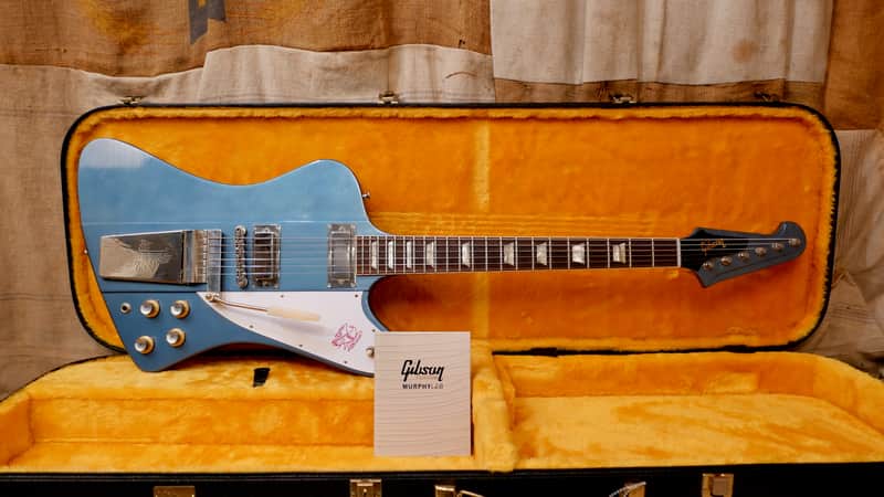 Gibson Firebird V Murphy Lab Custom Shop 2024 - Pelham Blue