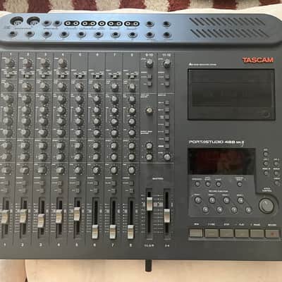 TASCAM Portastudio 488 MKII 8-Track Cassette Recorder 1990s - Gray image 1