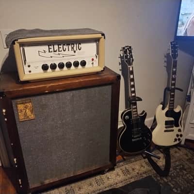 MATAMP USA ORANGE ELECTRIC AMP INNOVATIONS Volume Unit 180 watt Kt88 Non Master Volume 2009 - Blonde image 2