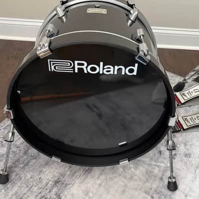 Roland KD-180 18" Bass Drum 2010s - Black image 1