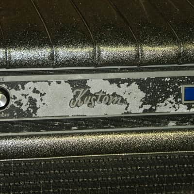Vintage Kustom Charger 200 Watt Guitar Amp Padded Silver image 3
