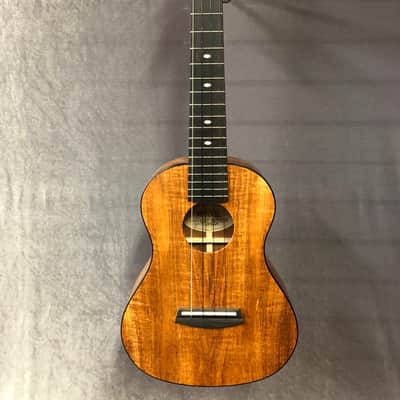 Kala 1KOA-T Prototype All Solid Koa Satin Tenor Ukulele w/ Tweed Hard Case and D'addario Humidifier image 1