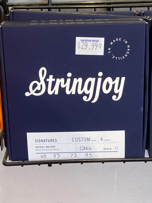 Stringjoy 45-95 Electric Bass Strings - fresh image 1
