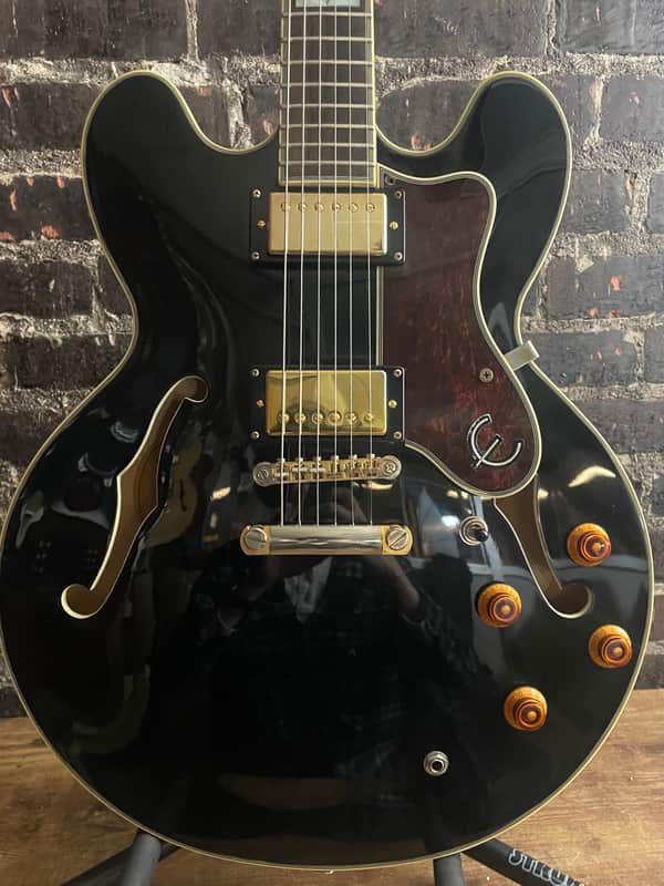 Factory 2nd Epiphone Sheraton II-Ebony (USED) image 1