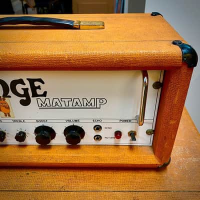 Orange Matamp ex Steffi Stephan Top und Box VINTAGE 1970 - 1977 - orange image 5