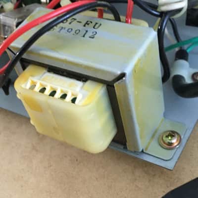 Vintage Fender Musical Instruments Squier PR-357 1990s Black Tolex Made In Korea Project Chassis Amplifier image 23